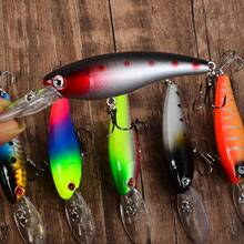 Umpan Minnow Bibir Panjang Menyelam Dalam yang Mengapung untuk Ikan Bass Mulut Kecil, Khusus untuk Arus Deras, Ikan Mandarin, dan Ikan Gabus. - MultiWarna - View 6