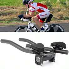 TT Handlebar Aero Bars Bicycle Rest Handlebar Bike Aluminium Alloy Arm Rest Handlebar Bicycle Tri Bars Relaxlation Handlebars For Most Bike - Multicolor - View 11