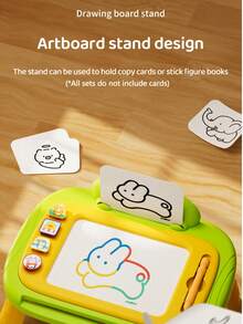 Pizarra Magnética para Niños, Juguete Educativo de Escritura & Dibujo, Juego para Padres e Hijos - Multicolor - Ver 5