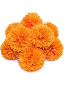 1/5/12pcs Artificial Chrysanthemum Balls,Hydrangeas,Wedding Decor,Home Vase,Living Room,Bedroom,Bedside Floral Arrangement,Birthday Party Decor,Valentine's Day Gifts,Thanksgiving,Harvest Festival,Autumn,Fall Decor,Fake Flowers,Christmas Decor - Multicolor - View 7