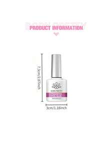 BORN PRETTY 10ml 轉印箔凝膠指甲油貼紙 卸甲膠水 浸泡式 UV 印刷凝膠美甲 沙龍使用 - 無色 - 查看 3