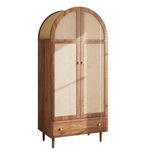 Hall Tree Coat Rack - Brown Wood Finish For Entryway And Hallway - 棕色 - 查看 3