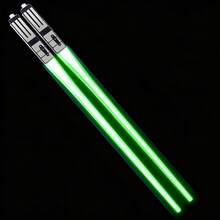 Glowing Chopsticks - LED Glowing Chopsticks - Reusable Glowing Sushi Chopsticks - Blue, Red, Green, Purple - Multicolor - View 10