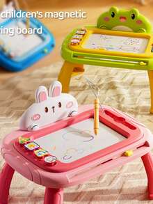 Pizarra Magnética para Niños, Juguete Educativo de Escritura & Dibujo, Juego para Padres e Hijos - Multicolor - Ver 10
