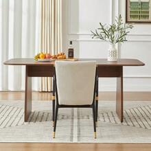 Set Of 2 Modern Dining Chairs With Armrests, Upholstered Dining Chairs In Scandinavian Style, Black Frame And Gold Accents, Cream-Colored Fabric Cushion For The Dining Table - Beige - View 5