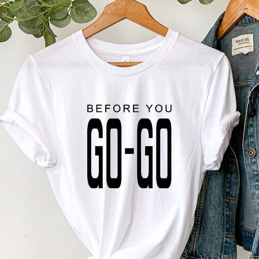 Retro 80s Go Go Dance Tee Women Party Soft Cotton Top Sport Kleidung T Shirt Damen Wander Kleidung Unisex - White - View 1