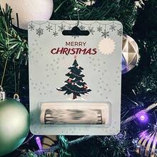 6/12Pcs Christmas Money Holder Wallet, Hanging Tree Ornament With PET Pocket, Cash Gift Card Envelope For Secret Santa Xmas Holiday Party Favors - Christmas Wallet Greeting Cards - View 4