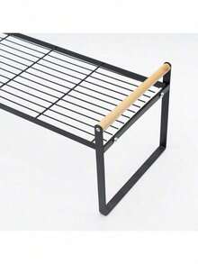 A Multi-Functional Kitchen Storage Rack, Cabinet Tiered Shelf, Countertop Spice Rack, Dish And Pot Storage Rack, Metal No-Drill Desktop Organizer. - A22-075H Multi-tier Storage Rack - View 4