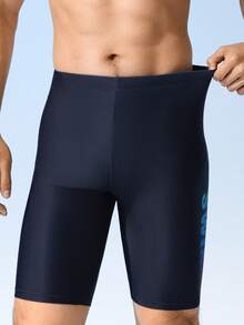 361degree 361° New Racing Swim Trunks For Men, Professional Sports Swimwear With Adjustable Waist Drawstring Black - Black - View 15
