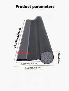 Multi-Functional Leather Door Seal Strip, Seals Air Conditioner To Prevent Cold Air Leakage, Windproof, Soundproof, Waterproof, Insect-Proof, Self-Adhesive, Essential Home Door Seal Strip, Kitchen Home Necessity, Bathroom Accessory - Multicolor - View 4