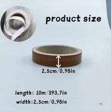 Self-Adhesive Edge Banding Tape, Wood Grain, Suitable For Door Frame Repair, Wall Crack Filling, Frame Decoration And Joint Sealing - A - View 2