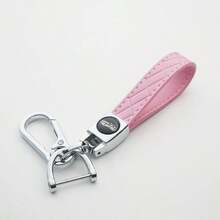 Car Key Holder With Classic PU Keychain, Car Key Protector, Protect Your Car Key, Suitable For Lavida, Golf Smart Remote Key - Multicolor - View 9