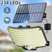 Solar Lights Outdoor Waterproof, 3000 LM 234 LED Motion Sensor Outdoor Lights, Solar Powered Security Flood Light Motion Detected Spotlight For Patio Garage Yard Entryways - 1PC - View 3