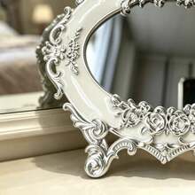 European Style Makeup Mirror, Vanity Mirror, Bathroom Mirror Suitable For Bedroom Dressing Table, Also Can Be Given As A Gift - Multicolor - View 4