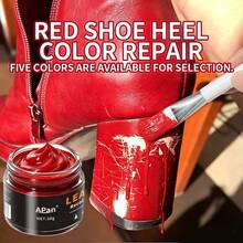 High Heel Dye Cream, Multiple Colors Available, Leather Color Restoration Shoe Oil, Heel Paint Repair, Shoe Toe Wear Refurbishment And Color Change Paste - 彩色 - 查看 4