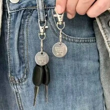 1/2/3/4/5/6 Buah Gantungan Kunci Keranjang Belanja Stainless Steel, Hiasan Ransel yang Indah, Gantungan Kunci Unik, Gaya Minimalis Klasik dan Modis, Cocok untuk Pemakaian Sehari-hari Pria dan Wanita - Beraneka warna - View 10