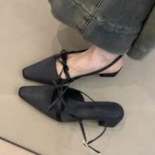 Women Heeled Sandals - Black - View 2