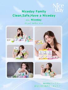 Niceday 155mm 20pcs/Pack Ultra Soft Panty Liners For Teenagers, Daily Ultra Thin Breathable Period Care Pads, Fast Absorption, No Foreign Body Sensation, Keeps Intimate Area Dry And Non-Irritating - 155mm (80pcs/4packs) - View 12