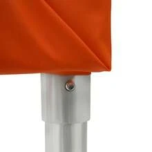 Adjustable Height Baseball Pitching Net, Portable Training Net With 9 Target Pockets For Softball Pickleball Training - Orange - View 7