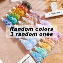 4pcs/6pcs Colorful Mini Correction Tape Set, Multiple Bright Colors, Smooth And No Smudging, Suitable For School, Office, Home, Ideal Choice For Students And Teachers, Back To School Season - Multicolor - View 10