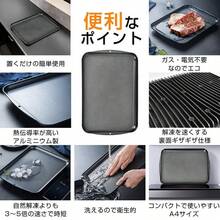 解凍プレート 急速解凍 プレート 解凍皿 アルミ合金 シートまな板 ブロッコリー 自然解凍 置くだけ 急速 解凍 解凍トレイ 肉解凍プレート 自然解凍まな板 業務用 - ブラック - チェックする 12