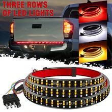 XF.Meraki 60 Inch 3-In-1 Tailgate Light Strip, Compatible With Pickup Trucks, Trailers, SUVs, RVs, Full Function Red Brake Light, White Reverse Light, Amber Turn Signal And Hazard Warning Light, No Drilling Installation (60 Inch) - LED Tailgate Light Strip - View 11