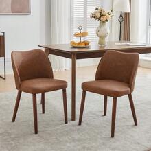 Dining Chairs - Brown - View 1
