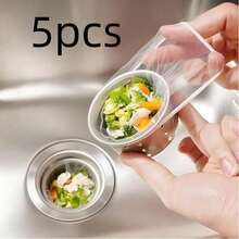 一次性廚房水槽濾網袋，彈性防堵塞水槽排水蓋，食物殘渣與雜物收集器，適用於大多數水槽濾網，居家用品廚房配件廚房必需品廚房水槽排水過濾器 - 多款式 - 查看 7