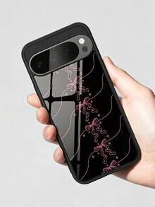 1件蝴蝶結設計強化玻璃手機殼，相容於 10、9、8、7 以及 Galaxy S26、S25、S24、S23、S22、A07、A56、A16 和 A06。特色包括保護性蝴蝶結設計、耐用外殼與極簡風格，非常適合春季。是送給朋友、同學、愛人或自己的絕佳日常禮物。 - 黑色 - 查看 6
