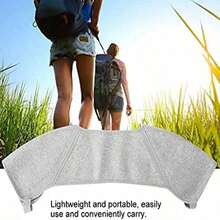 Adjustable Double Shoulder Straps Non-Electric Ergonomic Cross Design Double Shoulder Support Shoulder Pads - Grey - View 6