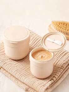 Reusable Cosmetic Jar, Bath Salt Storage Container, Travel-Size Refillable Container Suitable For Face Cream And Lotion, Applicable For Storing Lotion, Scrub, Ointment, Body Lotion, Cosmetics, Etc., And Portable Light-Shielding DIY Dispensing Bottle For Eye Cream/Face Cream (No Cream Included) - Multicolor - View 1