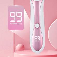 Pink And White 2-In-1 Trimmer, Dual-Purpose USB Rechargeable, With Digital Display And Base, Designed For Personal Style, Perfect For Self-Use Or Gifting, 500mAh Battery Capacity - Upgraded Version - View 10