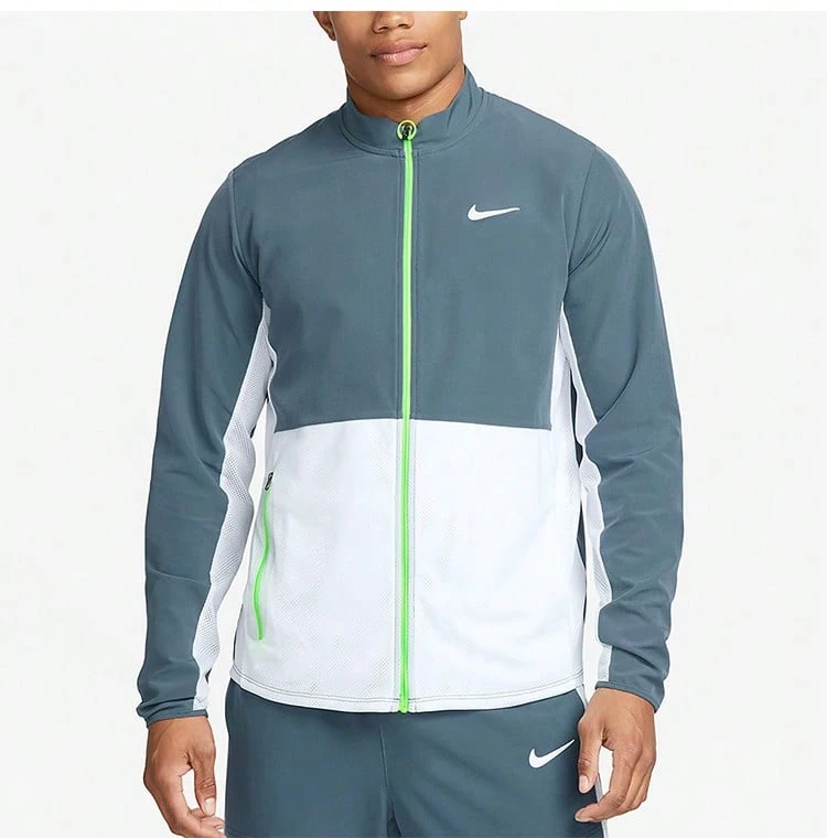 Nike New Men's Fashion Versatile Stand Collar Training Casual Sports Jacket DV7388-491 - Multicolor - View 1