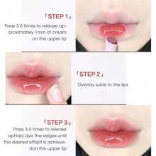 Bálsamo labial de color con brillo de espejo, labios hidratantes de alta pigmentación, efecto voluminizador de larga duración, nutritivo y mejorador de la condición de los labios, suavizante y añade volumen a los labios, sin manchas, regalo ideal para graduación, esenciales para niñas, cuidado diario de la piel - Multicolor - Ver 4