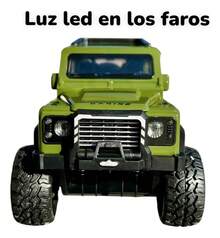 Off-Road Scale Model Toy Truck With Lights And Sound - Olive Green - View 5