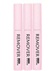 Set Penghapus Lem Bulu Mata Pink – Cepat, Lembut & Bebas Alkohol dalam 30 Detik, Sikat Spiral untuk Penghapusan Bulu Mata DIY yang Mudah, Penggunaan di Rumah & Salon - Berwarna merah muda - View 8