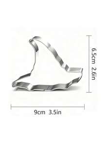 1pc/5pcs Halloween Cookie Cutter Set, Stainless Steel, Bat, Ghost, Pumpkin, Spider, Witch Hat Shapes, Mini Halloween Molds, Vegetable Fruit Press Molds, Baking Holiday Fun - Multicolor - View 16
