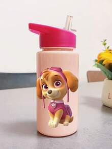 Paw Patrol 水壺，藍色、紫色、粉色與綠色，適合夏季與秋季。500ml/16oz 附吸管，大容量，便攜手持，適合戶外活動、通勤、生日禮物與萬聖節禮物（蓋子隨機）。 - 彩色 - 查看 6