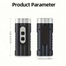 USB可充電超音波驅狗器，雙核高功率止吠器附LED手電筒，便攜式戶外防咬裝置，迷你超音波驅狗器，長距離雙核驅狗器，可充電款不含適配器 - 彩色 - 查看 14