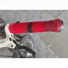 2 cái tay nắm ghi đông xe đạp địa hình bằng cao su chống trượt giảm chấn, 1 cặp bọc tay nắm dày mềm thoải mái, nhiều màu tùy chọn - Nhiều màu - Xem 6