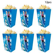 12/16/24pcs Princess Out Popcorn Box,Princess Theme Candy Boxes, Snacks Boxs,Gifts Treats Boxs,Princess Birthday Party Supplies,Princess Candy Boxes - Cartoon - View 4
