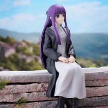 1pc Frieren Anime Figure Model Ornament, Frieren Instant Noodle Frieren Figure Anime Model Beautiful Girl 2D Desktop PC Case Ornament, Home Display Cabinet Ornament, Office Desktop Ornament - Multicolor - View 3