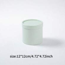 1 buah Ember Kecil Bulat Warna Solid untuk Rangkaian Bunga, Vas DIY, Kemasan, Kotak Kosong, Kotak Hadiah, Dekorasi Penting untuk Hari Raya - Silinder kecil - View 22