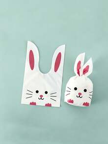50pcs Duck Candy Bags - Duck Party Favor Bags, Birthday, Wedding Candy, Gift Bags, Candy Decoration, Small Holiday Party Favors, Cute Character Design Charming Rabbit Ear Gift Bags, Suitable For Weddings, Holidays, Party Favor Bags - Cute Packaging Bag - View 4
