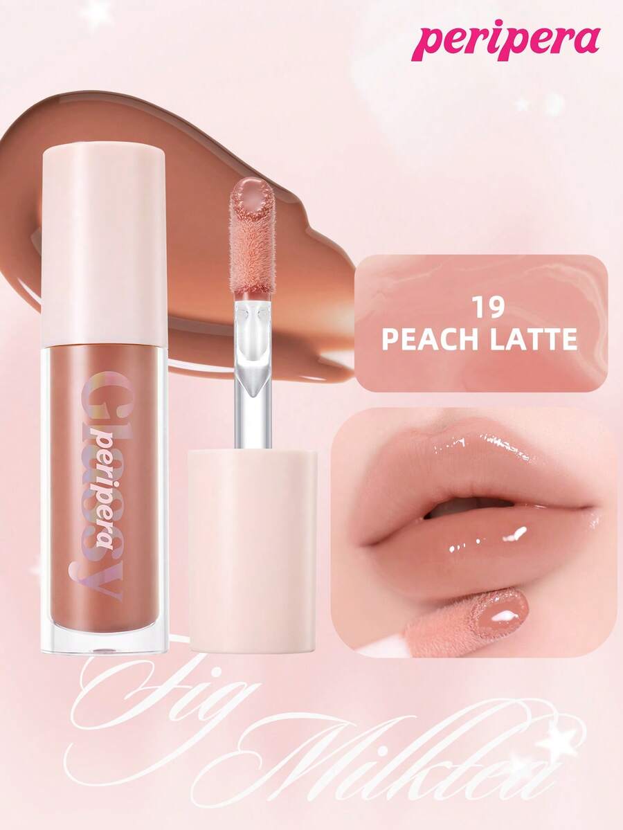 Peripera K-Beauty Ink Glasting 唇釉，純素，含植物萃取油，水感裸色唇釉，鏡面水光唇釉，玻璃唇釉，豐唇效果，自然保濕，輕盈滋潤，提亮光澤，持久，舒適，不黏膩