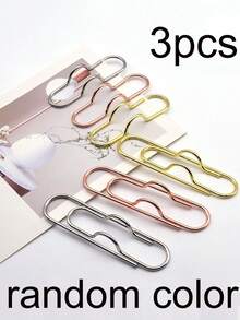 1/3/6PCS Creative Pen Clip Notebook Pen Insert Office Stationery Accessories For Convenient Carrying Pen Holder Pen Buckle Multi Functional Paper Clip, Learning Supplies - A - View 8