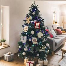 6/12Pcs Christmas Money Holder Wallet, Hanging Tree Ornament With PET Pocket, Cash Gift Card Envelope For Secret Santa Xmas Holiday Party Favors - Christmas Wallet Greeting Cards - View 7