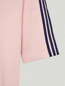 Adidas Clover Men's Summer New 3S TEE Sports Casual Short Sleeve - Pink - View 7