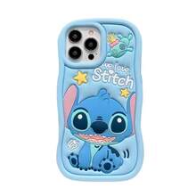 Casing Ponsel Silikon Gelembung 3D Disney Stitch, Pelindung Anti Guncangan Kartun Lucu, Kompatibel dengan iPhone 18 Pro Max, 18 Pro, Kompatibel dengan iPhone 12, Kompatibel dengan iPhone 12 Pro, Kompatibel dengan iPhone 13 Pro/14 Pro/15 Pro, Kompatibel dengan iPhone 12 Pro Max/13 Pro Max/Kompatibel dengan iPhone 14 Pro Max/Kompatibel dengan iPhone 15 Pro Max, Kompatibel dengan iPhone 14 Plus/15 Plus, Kompatibel dengan iPhone 16, Kompatibel dengan iPhone 16 Pro/Pro Max/Plus, Kompatibel dengan iPhone 17 Pro/Pro Max - Biru - View 14