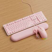 EWEADN Keyboard Gaming Forwarder GX710S dengan Nuansa Mekanik yang Tenang, Cocok untuk Wanita Dewasa dan Penggunaan Kantor, dengan Estetika Tinggi. - View 9